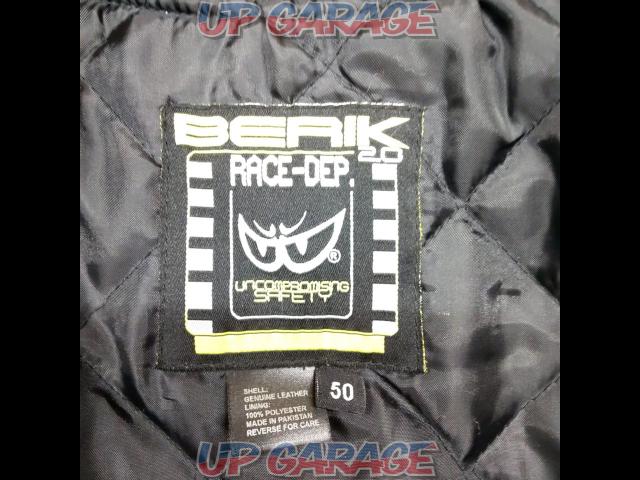 BERIK RACE DEP2.0 レザージャケット サイズ:50-04