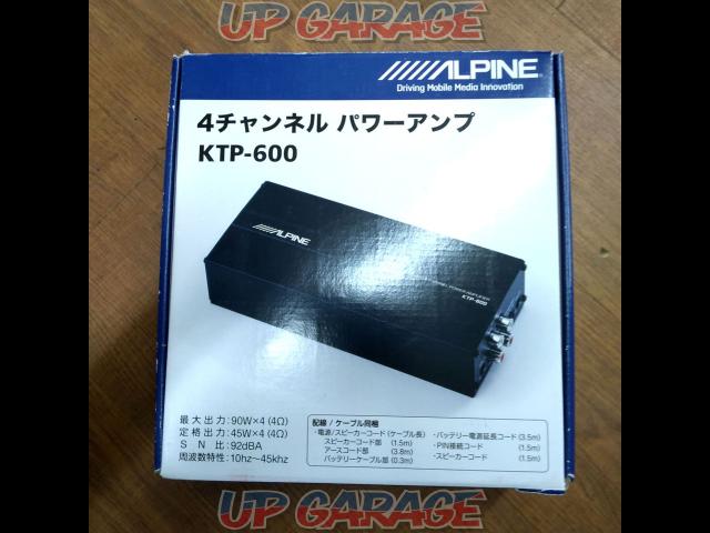 アルパイン KTP-600 4chパワーアンプ-07