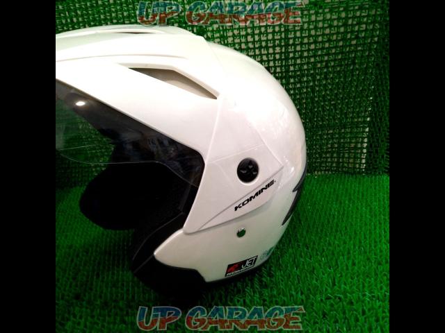 【Lサイズ】KOMINE ジェットヘルメット HK-165-02