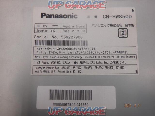 Panasonic
CN-HW850D [2009 model]-03