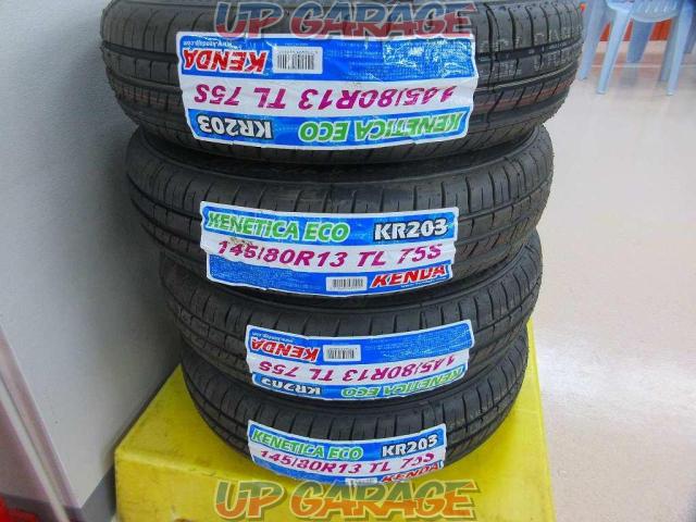 Used wheel unused tire
weds (Weds)
LAUFBAHN
+
KENDA (Kenda)
KR 203
145 / 80R13
75S
Made in 2023
Four-02