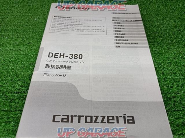 carrozzeria
DEH-380-09
