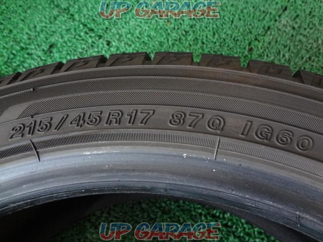 YOKOHAMA
iceGUARD
iG60
215 / 45-17
Studless tires x 4
X04135-09