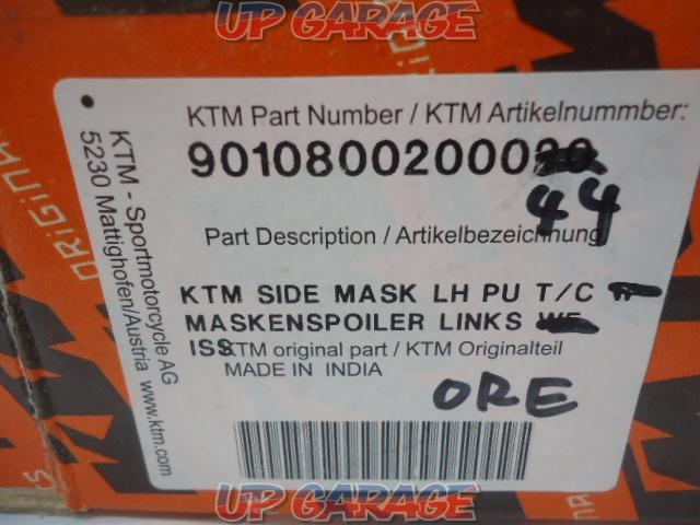 KTM
Headlight mask
Left side only
(125/200/390
DUKE)
Unused
X04150-02