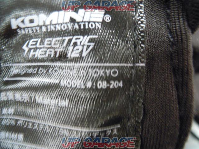 KOMINE (Komine)
08-204
EK-204
Heat inner glove 12V
Size: M-04
