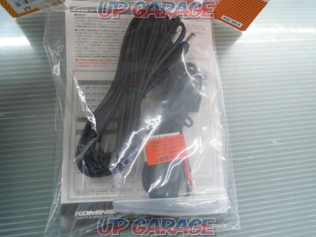 KOMINE (Komine)
08-204
EK-204
Heat inner glove 12V
Size: M-05