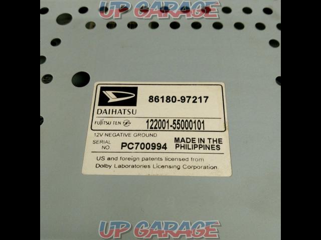 Daihatsu genuine
86180-97217
CD / MD-03