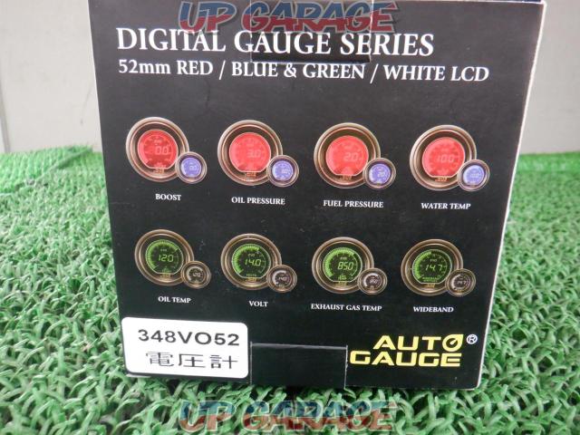 Autogauge 電圧計 品番348VO52 未使用-06