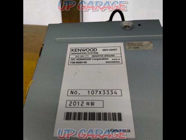 【KENWOOD】MDV-434DT フルセグ DVD CD SD USB  AUX-05