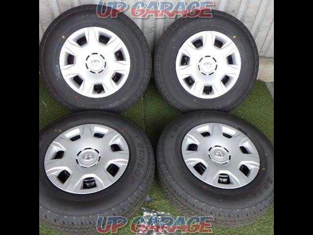 Toyota Genuine
Hiace/200 series/7-inch genuine wheels + DUNLOPSP175N-02