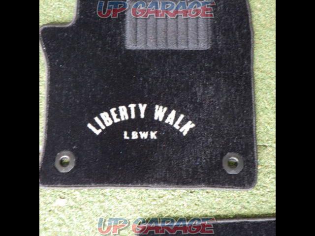 LibertyWalk Arch Logo Floor Mats for Prius/50 Series-03