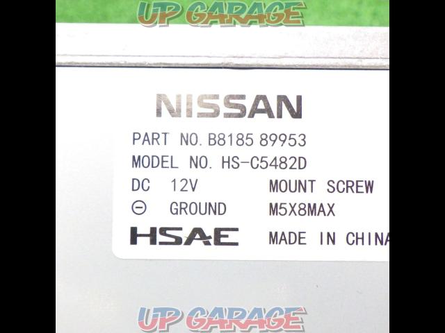 Genuine Nissan
CD tuner
HS-C5482D / B8185
89953-02