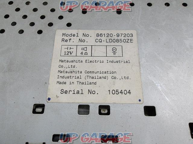 Daihatsu genuine
86120-97203
Cassette tuner-04