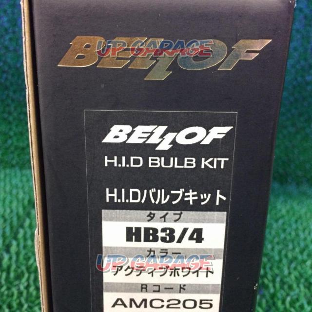 【BELLOF】HIDバルブキット HB3/4 4300K-08