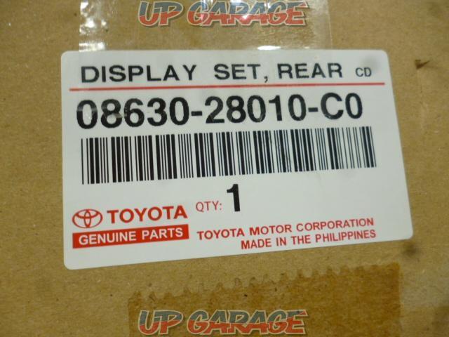 Toyota genuine option
14-inch OLED rear seat display
V14T-R72R
Flip down monitor-06
