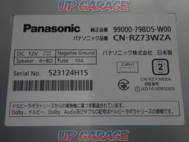 Panasonic
Suzuki genuine OP
CN - RZ 73 WZA-02