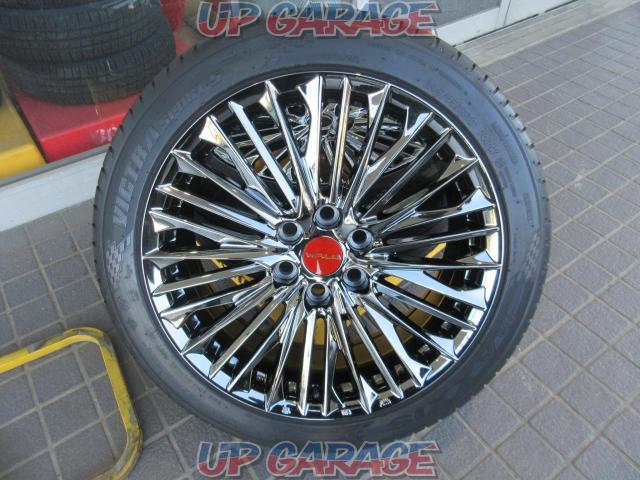 WALD(ヴァルド) GENUINE LINE 1PC CASTED F001 + MAXXIS VICTRA SPORT5 SUV-04