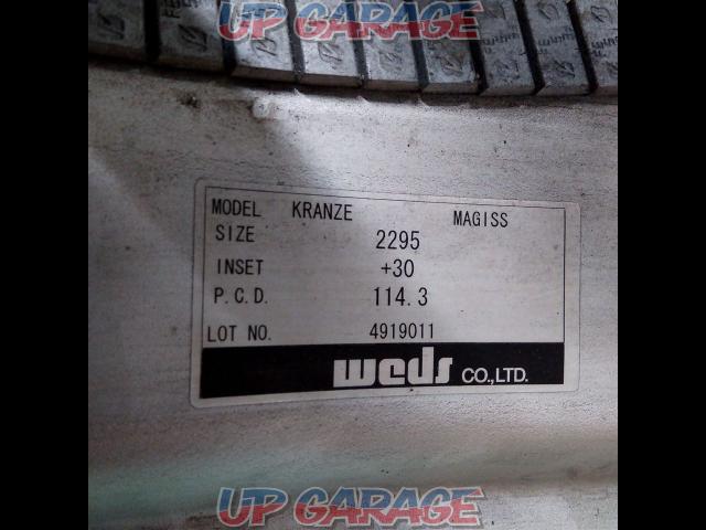 wedsKranze
MAGISS+NANKANGNS-25+HAIDAHD921
235/30-22(X04070) *Front tire bonus
Replacement is required ※-10