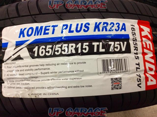 MARUKA
SERVICE
RMP
Racing
R50
white
+
KENDA (Kenda)
KR23A
165 / 55R15
 tire new goods!
Alto/Mira
Such as-07