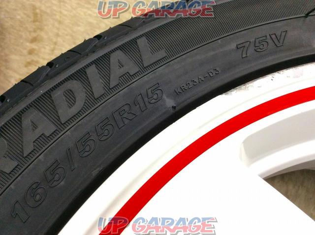 MARUKA
SERVICE
RMP
Racing
R50
white
+
KENDA (Kenda)
KR23A
165 / 55R15
 tire new goods!
Alto/Mira
Such as-09