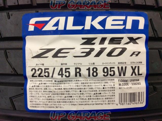 TREASURE
ONE
BLONKS
+
FALKEN (Falken)
ZIEX
ZE310R
225 / 45R18
 tire new goods!
Crown/Camry/Mark X/Prius α/Lexus HS
Such as-06