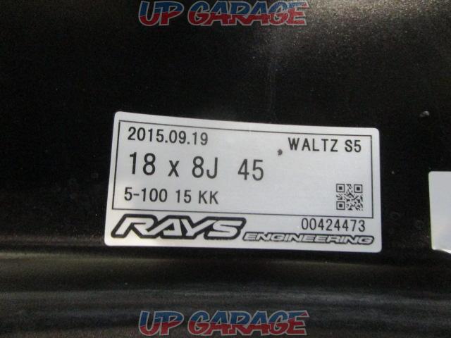 ★新品タイヤ付き!!★RAYS WALTZ FORGED S5+ ZEETEX HP6000 ECO(2023年製造)-05