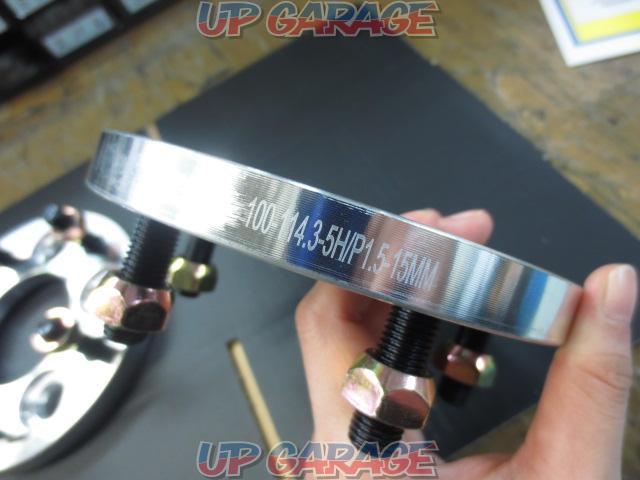 Durax
PCD conversion wide tread spacer (PCD changer)
100-5H → 114.3-5H
P1.5 / 15mm
2 pieces set-03