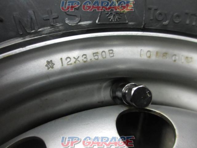 Unknown Manufacturer
Steel wheel
+
TOYO (Toyo)
iceFRONTAGE-07
