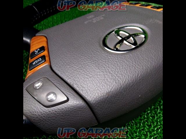Toyota genuine GRS180 series/Crown genuine leather steering wheel-04