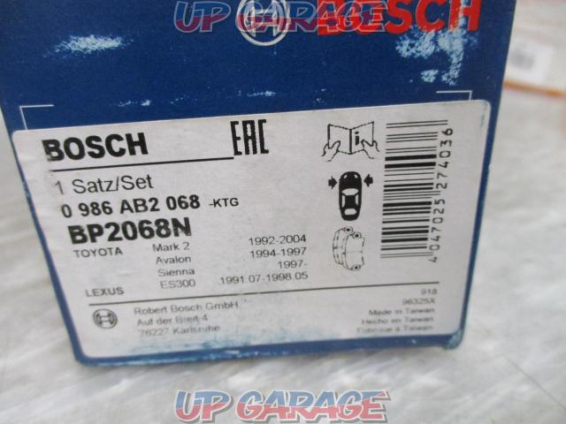 [Unused] BOSCH (Bosch)
Front brake pads for Japanese cars
Product code: BP2068N-03