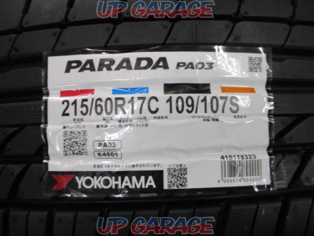 With new tire WORK (work)
XTRAP (Aix strap)
S1HC
+
YOKOHAMA (Yokohama)
PARADA
PA03-06