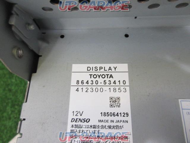 【LEXUS/TOYOTA製】 USE20/IS-F 純正マルチモニター/ディスプレイ 「86430-53410」-10