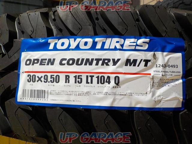 TOYO (Toyo) OPEN
COUNTRY
M / T
30×
9.50R15
LT
104Q
4 pieces set-02