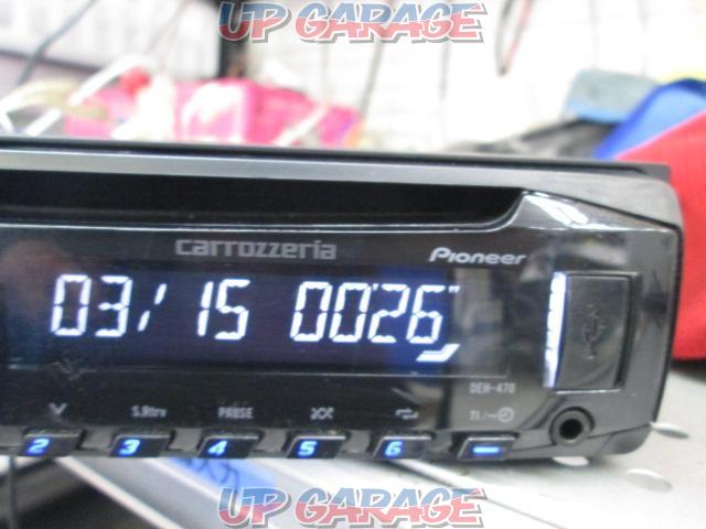 carrozzeria DEH-470 1DIN CD/USB/AUXチューナー-03