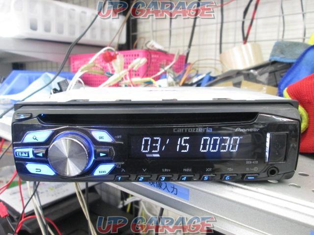 carrozzeria DEH-470 1DIN CD/USB/AUXチューナー-04