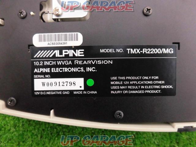 ALPINET MX-R2200/R2200MG
Flip down monitor-03