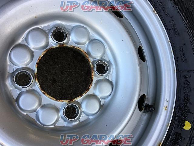  unused with tire 
TOPY (Topy)
Steel
+
BRIDGESTONE (Bridgestone)
K370
145 / 80-12
80 / 78N
LT
4 pieces set-02