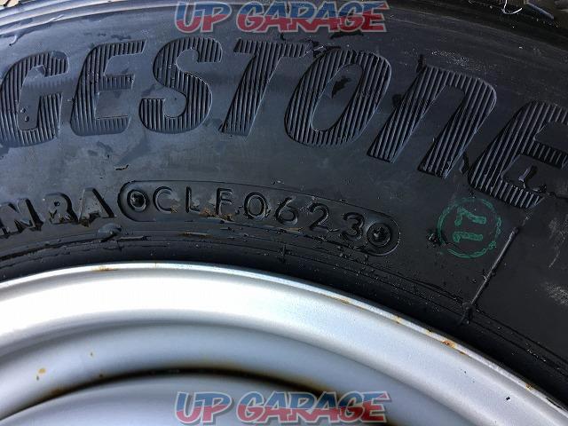  unused with tire 
TOPY (Topy)
Steel
+
BRIDGESTONE (Bridgestone)
K370
145 / 80-12
80 / 78N
LT
4 pieces set-05