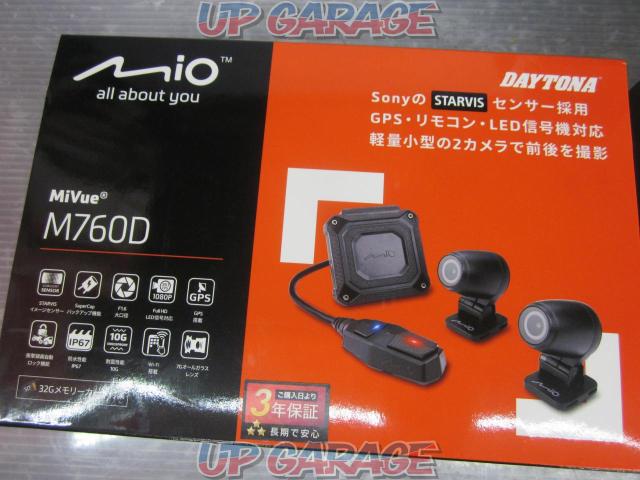 Unused!! Beautiful!! DAYTONA
MiVue
M760D
17100
Motorcycle GPS front and rear dash cam-02
