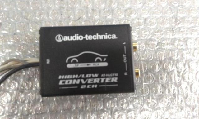 audio-technica.
High / Low
Converter (for 2ch) AT-HLC110-02