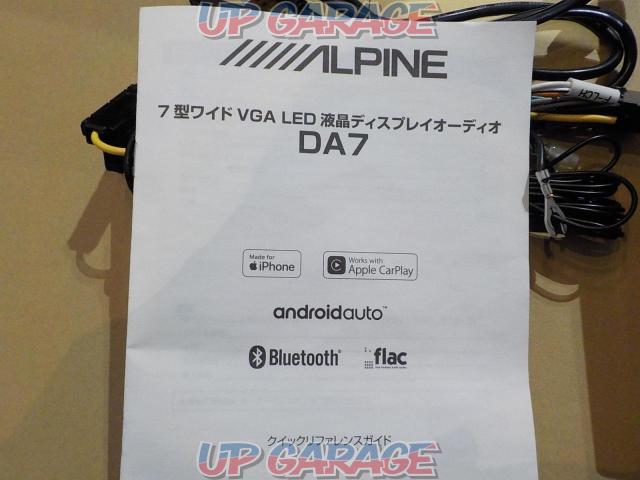 【ALPINE】DA7   7型VGA LED液晶ディスプレイオーディオ-04