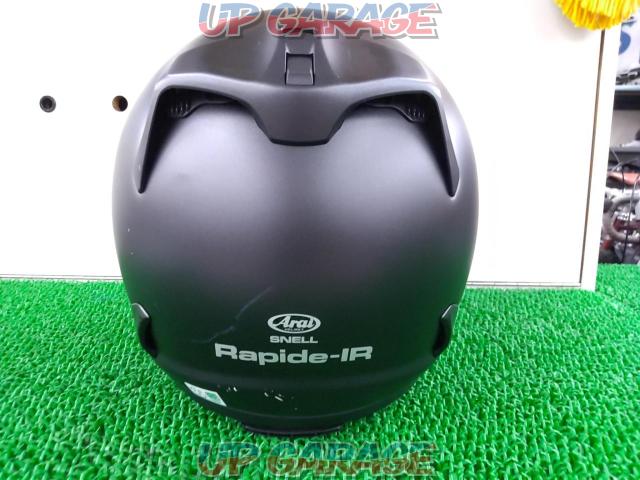 サイズ:59-60cm Arai(アライ) Rapide-IR フルフェイスヘルメット + Arai(アライ) スーパーアドシスI ミラーシールド 011171-05