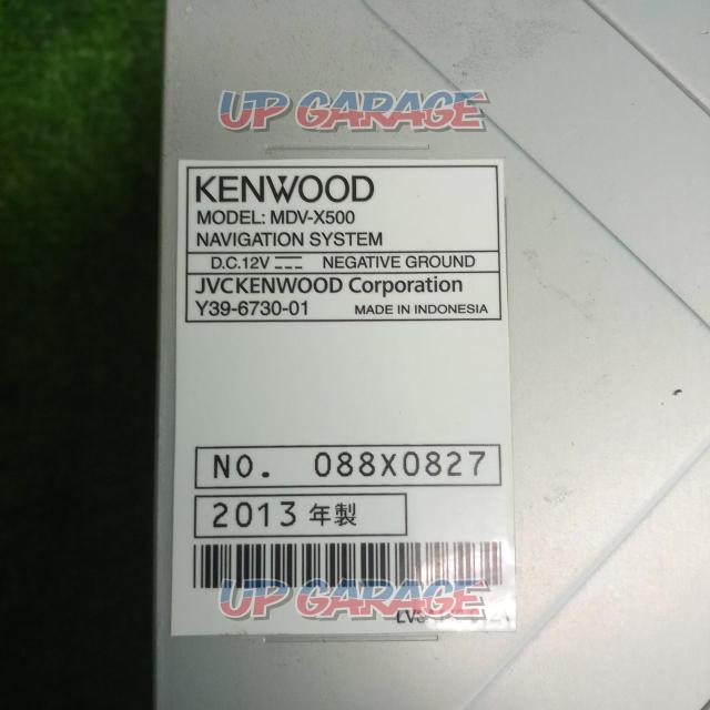 【KENWOOD】MDV-X500 2013年モデル-05