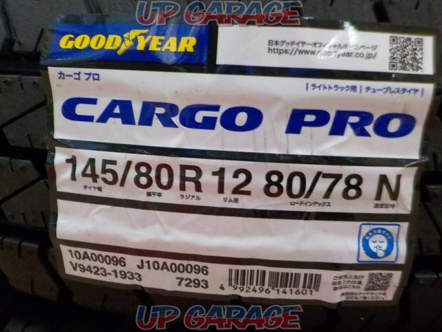 GOODYEAR CARGO PRO 145/80R12 80/78N LT 未使用タイヤ4本セット-03