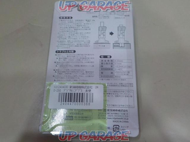 Niigata Seiki Co., Ltd.
DMD-25G
Digital Mini Depth
Unused item-07