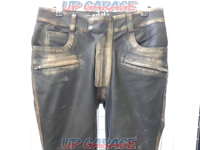 [
RIDEZ

Manufacturer prototype
One-of-a-kind item
Aging process
Leather leather pants
L size-05