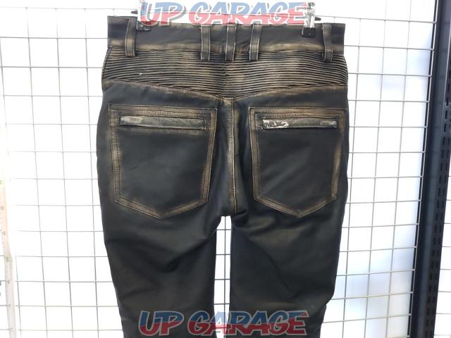 [
RIDEZ

Manufacturer prototype
One-of-a-kind item
Aging process
Leather leather pants
L size-10