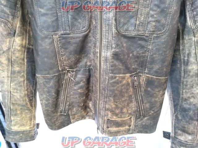 【 Harley-Davidson 】 Flex-Head Leather Jacket レザージャケット ハーレーダビットソン (JP Lサイズくらい)-03