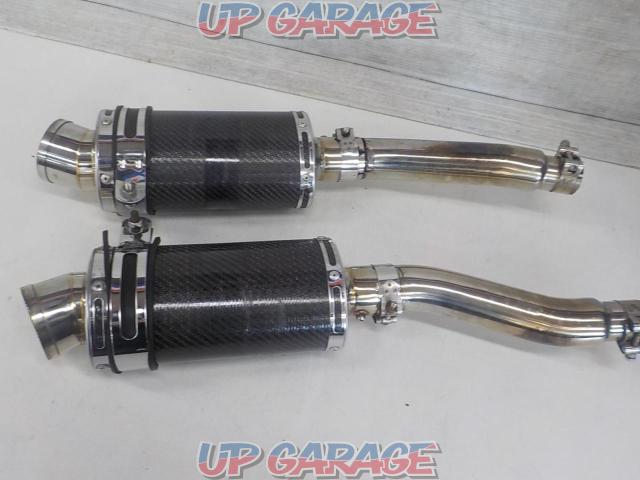 Unknown Manufacturer
Carbon silencer
Left and right set YAMAHA
TRX850/year unknown-02