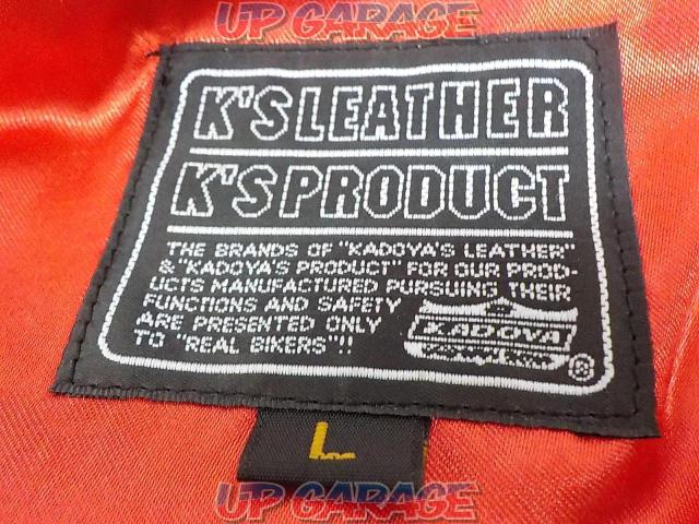KADOYA leather jacket
Size: L-06